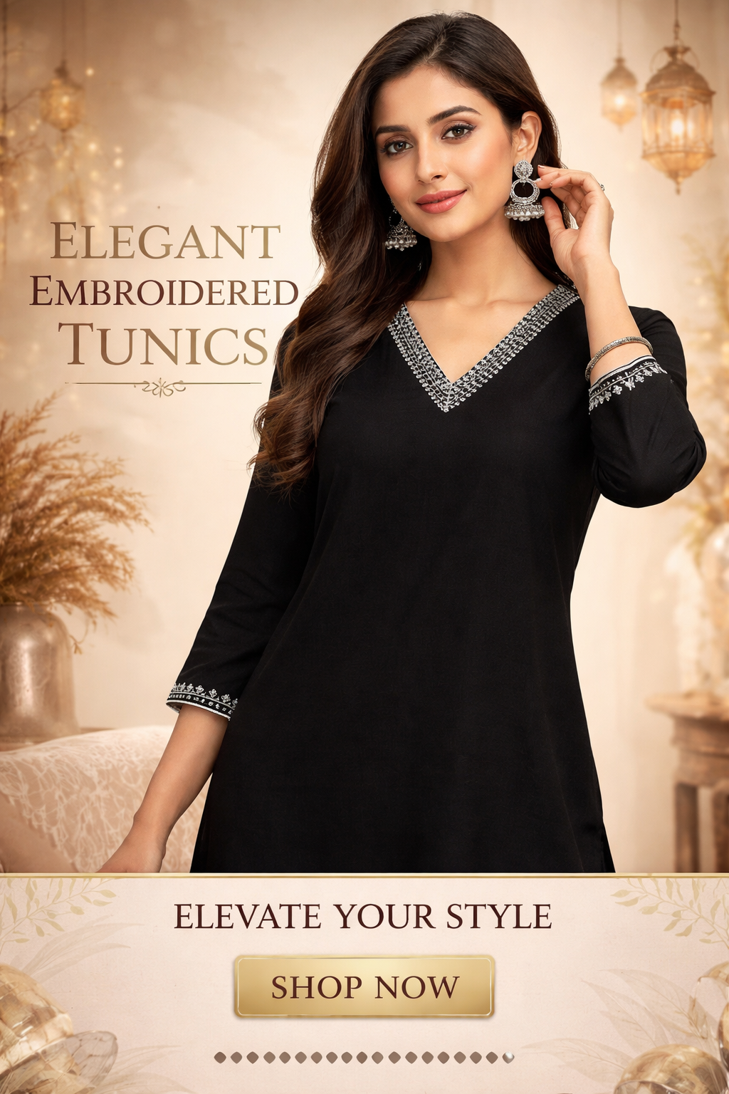 BLACK WOMAN KURTI